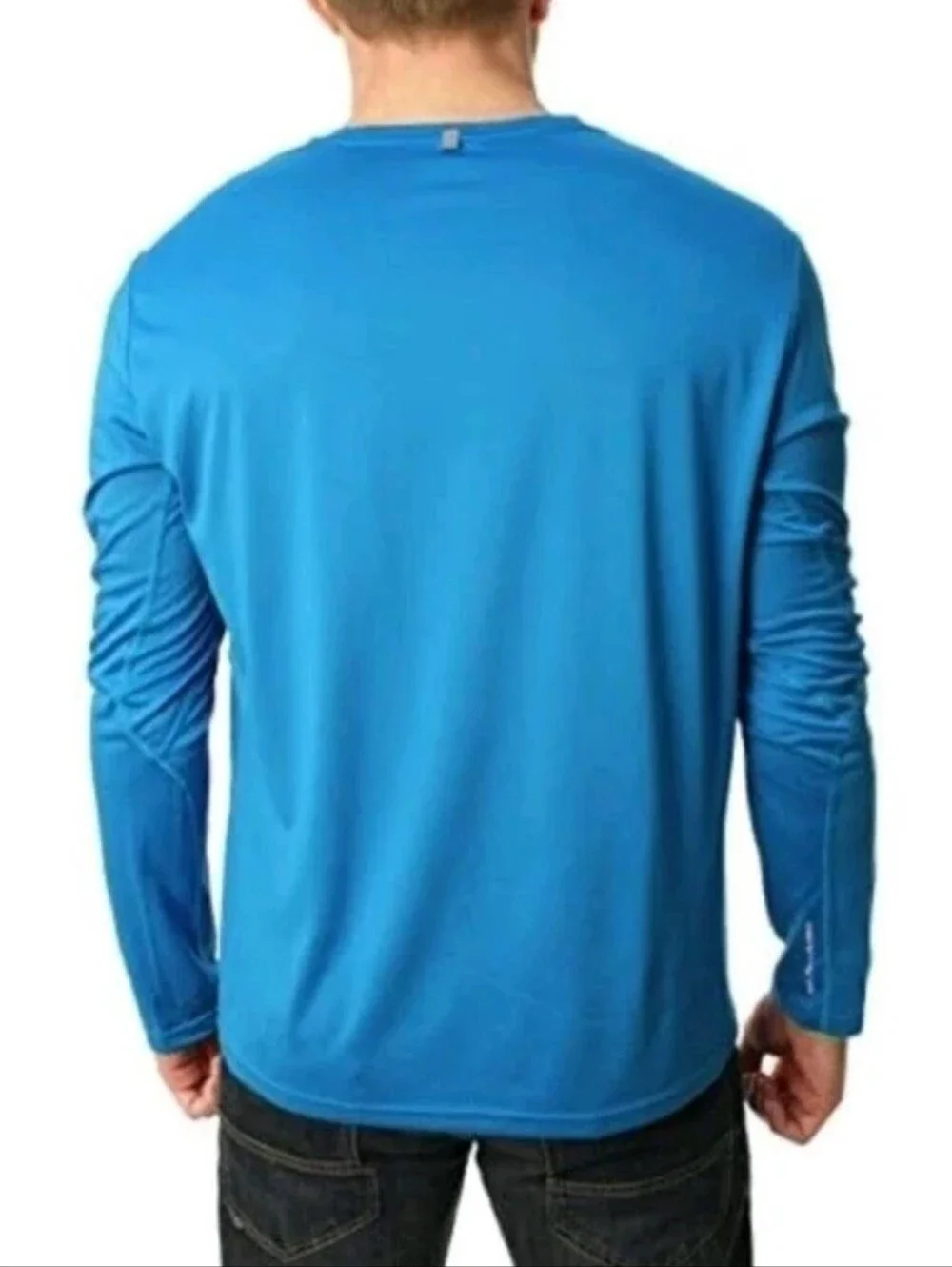 Polo Ralph Lauren 67 Performance Jersey Long Sleeve T Shirt Blue Athleisure XXL